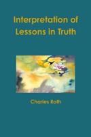 Interpretation of Lessons in Truth