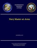 Navy Master-at-Arms - NAVEDTRA 14137 - (Nonresident Training Course)