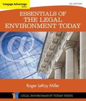 Essentials of the Legal Environment Today