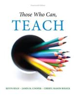 Bundle: Those Who Can, Teach, 14th + Mindtap Education, 1 Term (6 Months) Printed Access Card