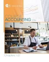 College Accounting. Chapters 1-27