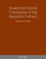 Analytical-Literal Translation of the Apostolic Fathers