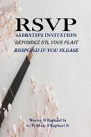 Rsvp - The Sabbath's Invitation