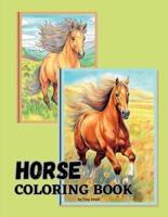 Horse Coloring Book