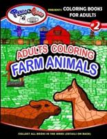 Panic and CoCo Presents Adults Coloring Farm Animals