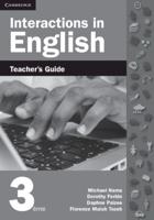 Interactions in English 3Eme Teacher's Guide