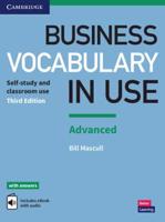 Business Vocabulary in Use Advanced Book With Answers