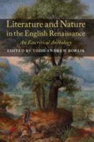 Literature and Nature in the English Renaissance