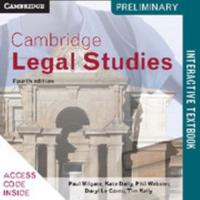 Cambridge Preliminary Legal Studies Digital (Card)