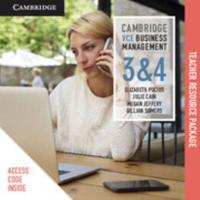 Cambridge VCE Business Management Units 3 and 4 Teacher Resource (Card)