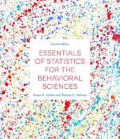 Essentials of Statistics for the Behavioral Sciences (International Edition)
