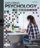 Exploring Psychology in Modules (International Edition)