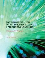 Introduction to Mathematical Programming - Fifth Edition