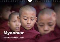 Myanmar Colorful "Golden Land" 2018