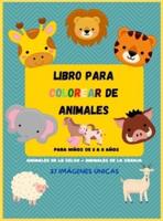 Libro Para Colorear De Animales