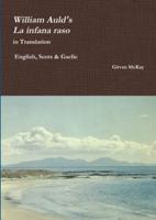 William Auld's "La infana raso" in Translation  - English, Scots & Gaelic