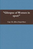 "Glimpse of Women in Sport"