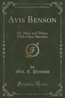 Avis Benson