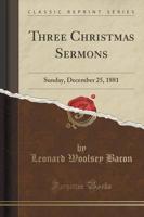 Three Christmas Sermons