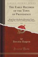The Early Records of the Town of Providence, Vol. 8