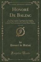 Honore De Balzac, Vol. 4 of 25