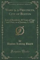 Ward 9, 9 Precincts, City of Boston