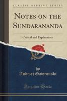 Notes on the S&#257;undarananda