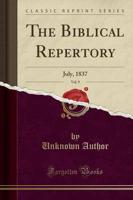 The Biblical Repertory, Vol. 9
