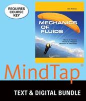 Bundle: Mechanics of Fluids, 5th + Mindtap Engineering, 2 Terms (12 Months) Printed Access Card