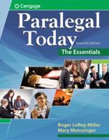 Bundle: Paralegal Today: The Essentials, 7th + Mindtap Paralegal, 1 Term (6 Months) Printed Access Card