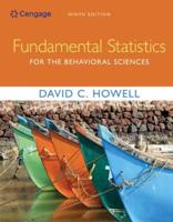 Bundle: Fundamental Statistics for the Behavioral Sciences, 9th + Mindtap Psychology, 2 Terms (12 Months) Printed Access Card