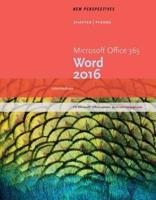 New Perspectives Microsoft Office 365 & Word 2016