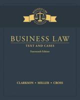 Business Law + Mindtap Business Law, 2 Terms - 12 Months Access Card