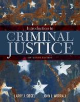 Bundle: Introduction to Criminal Justice, 16th + Mindtap Criminal Justice, 1 Term (6 Months) Printed Access Card