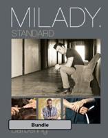 Bundle: Milady Standard Barbering, 6th + Student Workbook + Exam Review