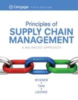 Bundle: Principles of Supply Chain Management: A Balanced Approach, 5th + Mindtap Decision Sciences, 1 Term (6 Months) Printed Access Card