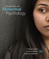 Bundle: Essentials of Abnormal Psychology, 8th + Mindtap Psychology, 1 Term (6 Months) Printed Access Card