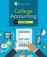 College Accounting. Chapters 1-9