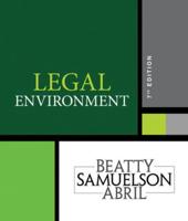 Bundle: Legal Environment, 7th + Mindtap Business Law, 1 Term (6 Months) Printed Access Card