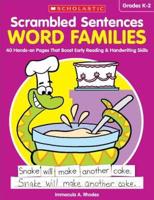 Scrambled Sentences: Word Families