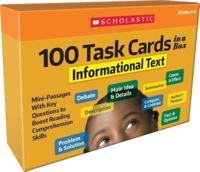 100 Task Cards in a Box: Informational Text
