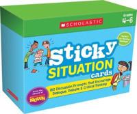 Scholastic News Sticky Situation Cards: Grades 4-6