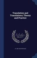 Translation and Translations; Theory and Practice