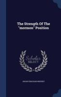 The Strength Of The Mormon Position