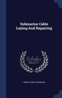 Submarine Cable Laying And Repairing