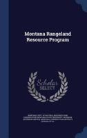 Montana Rangeland Resource Program