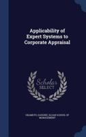 Applicability of Expert Systems to Corporate Appraisal