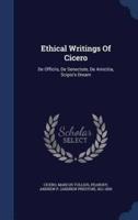 Ethical Writings Of Cicero