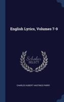 English Lyrics, Volumes 7-9
