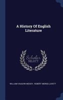 A History Of English Literature